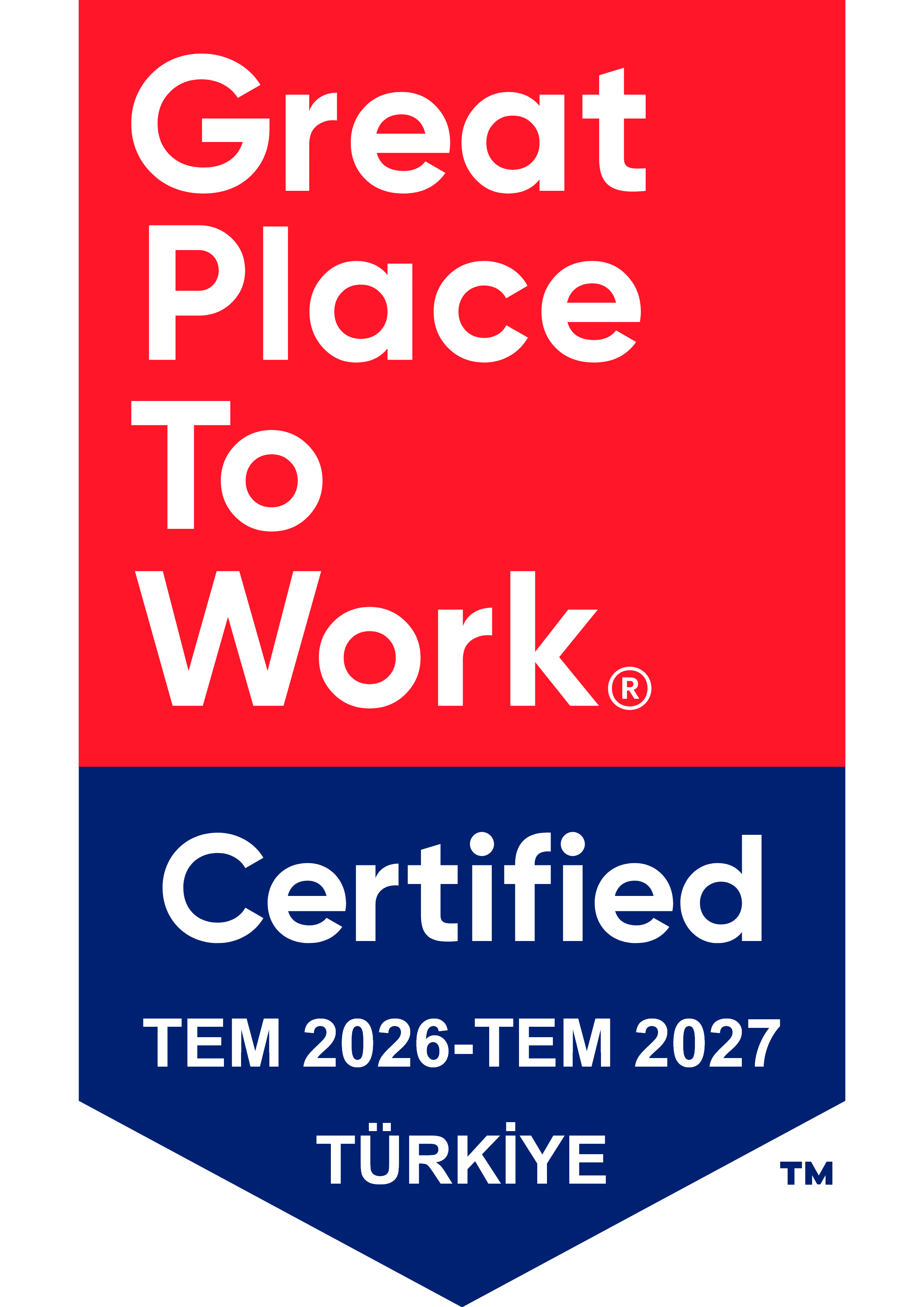 Great Place To Work-Certified™ Temmuz 2026