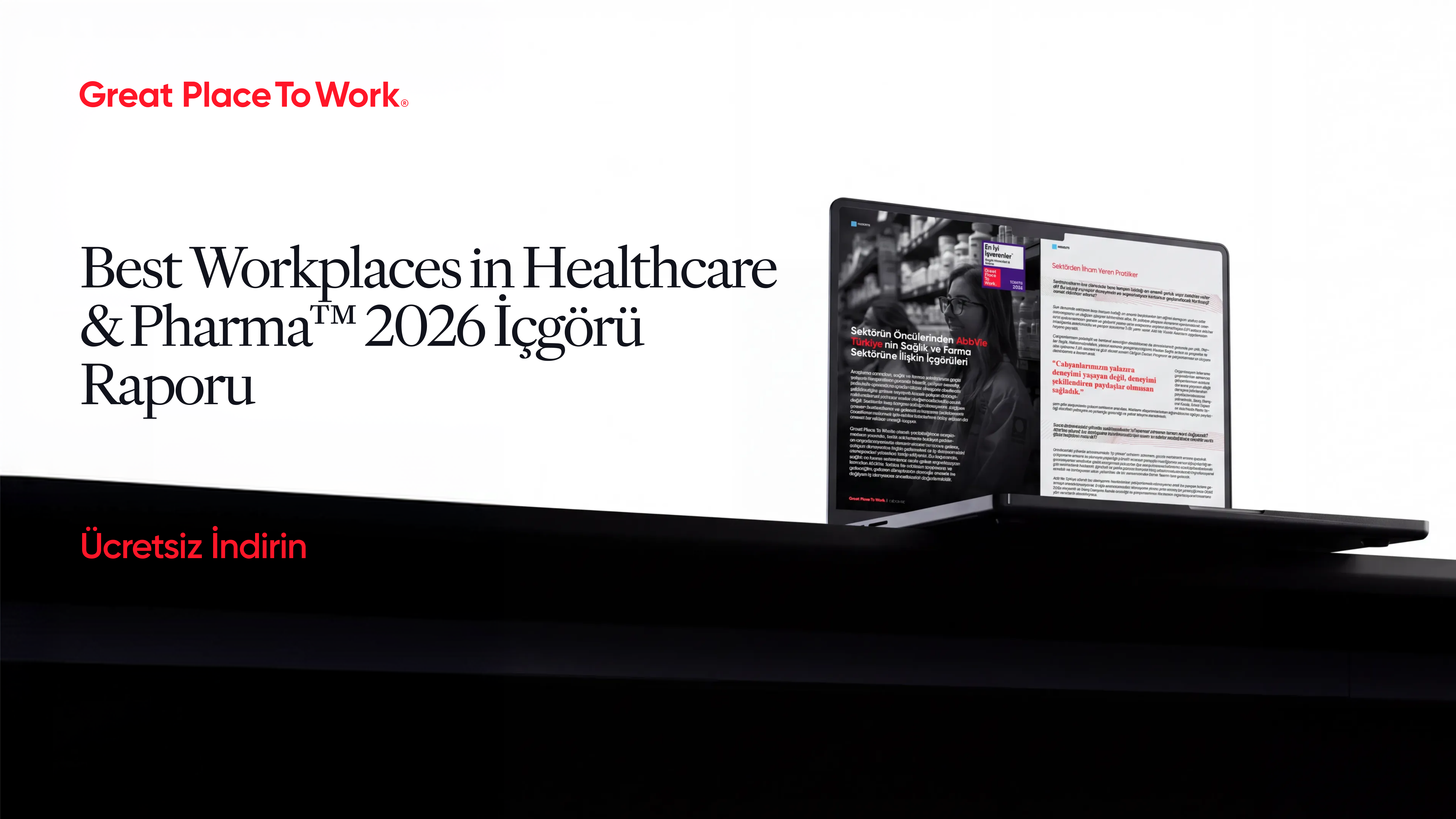 Sağlık Rapor Landing Page