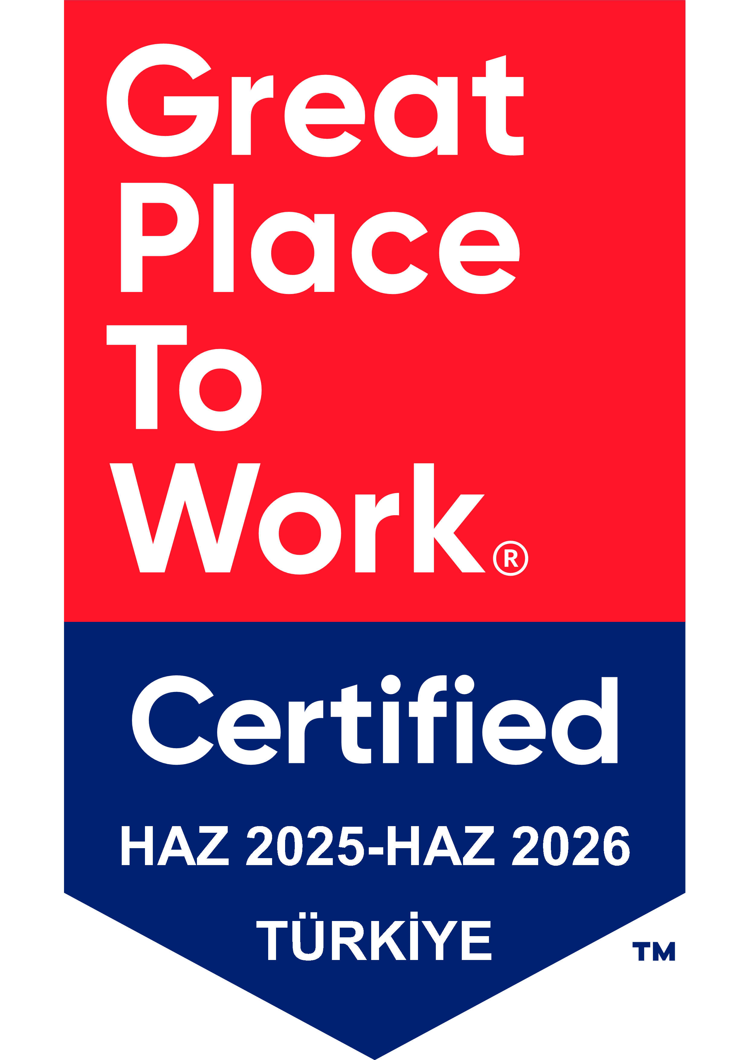 Great Place To Work-Certified™ Haziran 2025